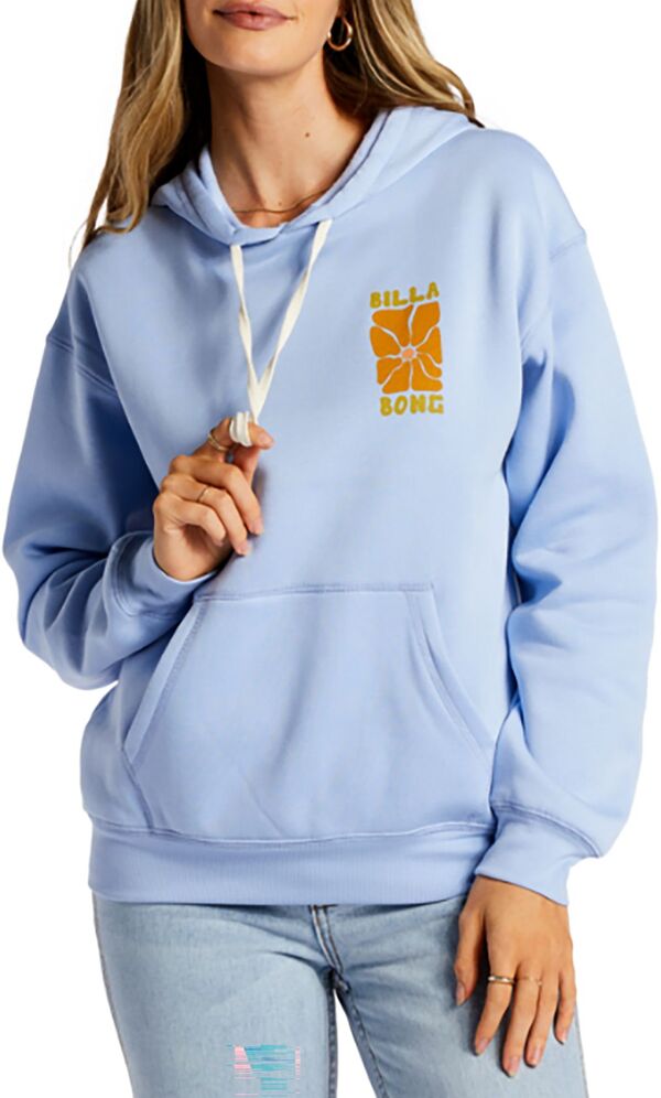 【送料無料】 ビラボン レディース パーカー・スウェット アウター Billabong Women's In the Garden Pullover Hoodie Blue