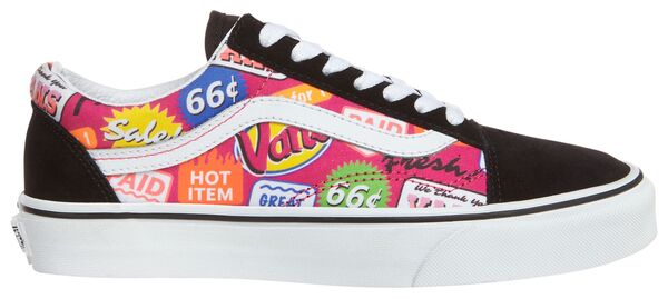 バンズ メンズ シューズ スニーカー Vans Old Skool? Wide Black/True Whit ブラック