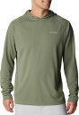 【送料無料】 コロンビア メンズ パーカー・スウェット アウター Columbia Men's PFG Solar Stream Hoodie Cypress