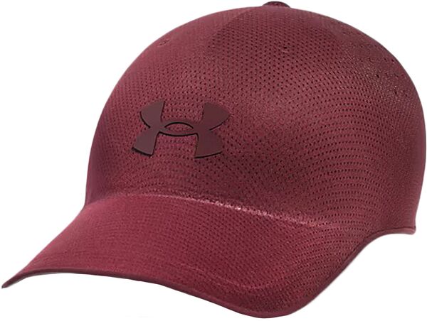 アンダーアーマー メンズ アクセサリー 帽子 Under Armour StealthForm Uncrushable Hat Dark Maroon マルーン