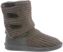 【送料無料】 ベアパウ レディース ブーツ・レインブーツ シューズ BEARPAW Women's Knit Tall Boots Gray