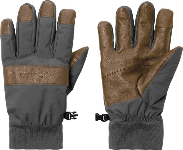 【送料無料】 コロンビア メンズ 手袋 アクセサリー Columbia Unisex Loma Vista Leather Work Gloves City Grey/Delta