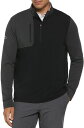 キャロウェイ 【送料無料】 キャラウェイ メンズ パーカー・スウェット アウター Callaway Men's Aquapel Half Zip Hoodie Black Heather