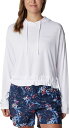 【送料無料】 コロンビア レディース パーカー・スウェット アウター Columbia Women's PFG Tidal Light Hoodie White