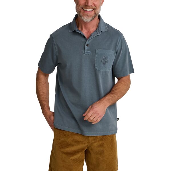 ハウラーブラザーズ メンズ トップス ポロシャツ Howler Brothers Men's Pilgrimage Polo Dark Slate スレート