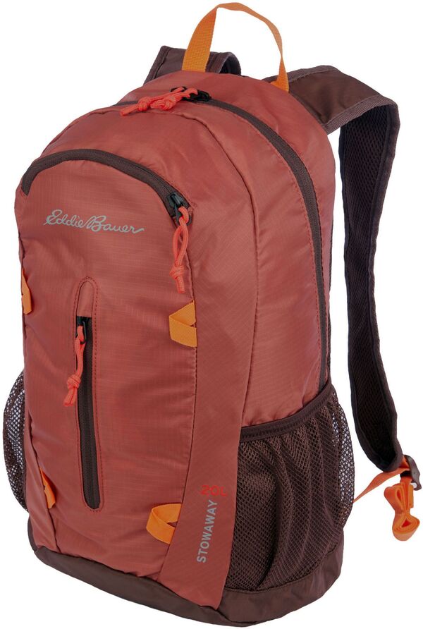  エディー バウアー メンズ バックパック・リュックサック バッグ Eddie Bauer Stowaway Packable 20L Backpack Maroon