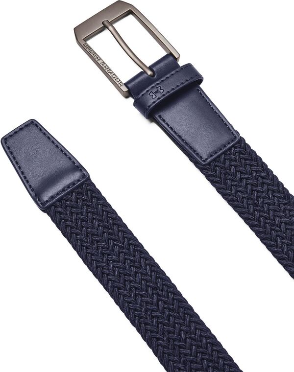 【送料無料】 アンダーアーマー メンズ ベルト アクセサリー Under Armour Men's Braided Golf Belt Blue