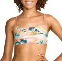 【送料無料】 スピード レディース トップのみ 水着 Speedo Women's Printed Fixed Back Bikini Top PALM ISL...