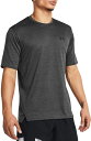 【送料無料】 アンダーアーマー メンズ Tシャツ トップス Under Armour Men's Tech Vent Short Sleeve T-Shirt Castlerock/Black