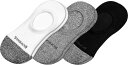 【送料無料】 ボンバス レディース 靴下 アンダーウェア Bombas Men's Cushioned No Show Socks - 3 Pack Black...