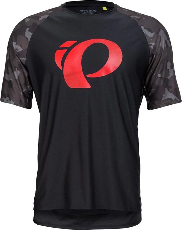 パールイズミ メンズ トップス シャツ ジャージー PEARL iZUMi Men's Elevate Short Sleeve Jersey Black Camo ブラック