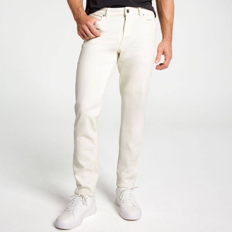 ヴァースト メンズ ボトムス カジュアルパンツ スリムフィット VRST Men's Limitless Comfortwill Slim Fit 5 Pocket Pant Cream クリーム