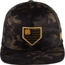 【送料無料】 ブラック クローバー レディース 帽子 アクセサリー Black Clover + Rawlings Multi-Camo Flat Brim H...