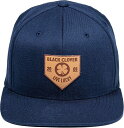 【送料無料】 ブラック クローバー レディース 帽子 アクセサリー Black Clover + Rawlings Leather Patch Flat Bri...
