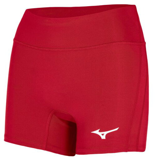 【送料無料】 ミズノ レディース ハーフパンツ・ショーツ ボトムス Mizuno Women's Elevated 4" Volleyball Shorts Red 【送料無料】 ミズノ レディース ハーフパンツ・ショーツ ボトムス Mizuno Women's Elevated 4" Volleyball Shorts Red