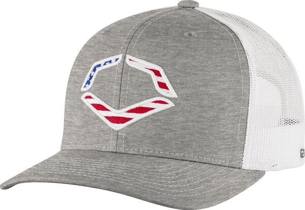 ̵ ܥ ǥ ˹ ꡼ EvoShield USA Snapback Trucker Hat Heath...