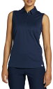 【送料無料】 ウォルターヘーゲン レディース ポロシャツ トップス Walter Hagen Women's Clubhouse Pique Sleeveles...