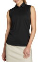 【送料無料】 ウォルターヘーゲン レディース ポロシャツ トップス Walter Hagen Women's Clubhouse Pique Sleeveles...