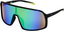 【送料無料】 DSG レディース サングラス・アイウェア アクセサリー DSG Full Rim Shield Sunglasses Black/Blue Green(4)