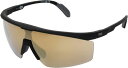 【送料無料】 DSG メンズ サングラス・アイウェア アクセサリー DSG Semi Rim Shield Sunglasses Black/Gold
