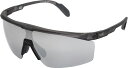 【送料無料】 DSG メンズ サングラス・アイウェア アクセサリー DSG Semi Rim Shield Sunglasses Grey/Black