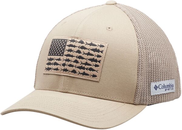 【送料無料】 コロンビア メンズ 帽子 アクセサリー Columbia Unisex Mesh Fish Flag Cap Tusk