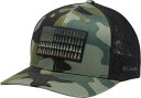 【送料無料】 コロンビア メンズ 帽子 アクセサリー Columbia Mesh Tree Flag Ball Cap Stone Green Mod Camo