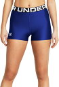 【送料無料】 アンダーアーマー レディース ハーフパンツ・ショーツ ボトムス Under Armour Women's HeatGear 3" Shorty Shorts Royal