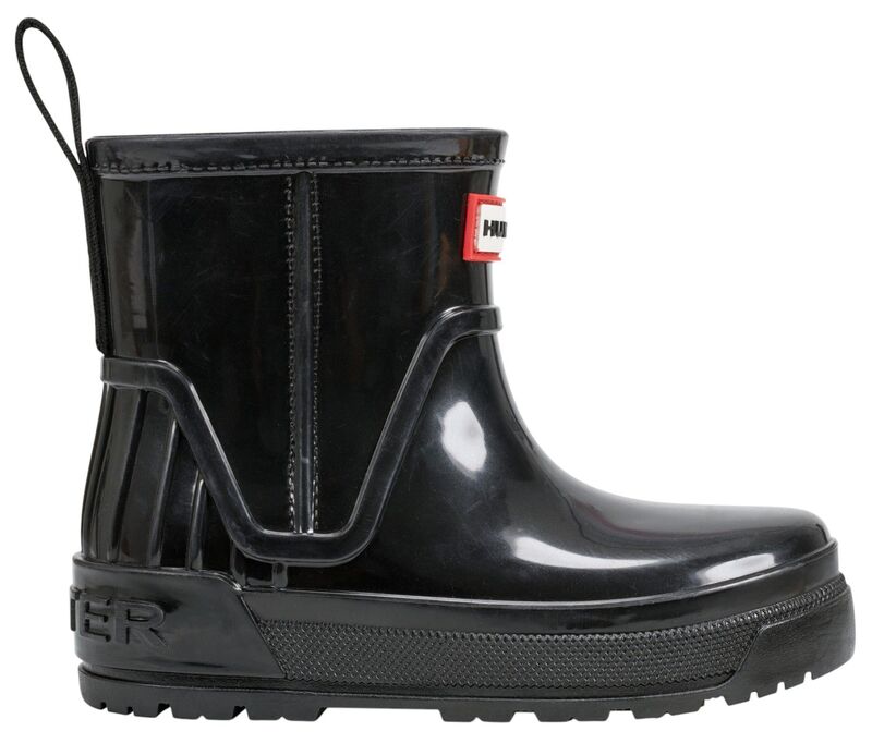 ハンター メンズ シューズ ブーツ・レインブーツ HUNTER Kids Grace Waterproof Boots Black ブラック