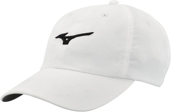 【送料無料】 ミズノ メンズ 帽子 ゴルフキャップ アクセサリー Mizuno Men's Tour Lightweight Golf Hat White/Black