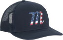 【送料無料】 マルーシ レディース 帽子 アクセサリー Marucci USA Snapback Navy
