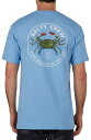 【送料無料】 ソルティークルー メンズ シャツ トップス Salty Crew Men's Blue Crabber Premium Short Sleeve ...