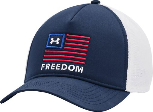 【送料無料】 アンダーアーマー メンズ 帽子 アクセサリー Under Armour Men's Freedom Trucker Academy/White 【送料無料】 アンダーアーマー メンズ 帽子 アクセサリー Under Armour Men's Freedom Trucker Academy/White