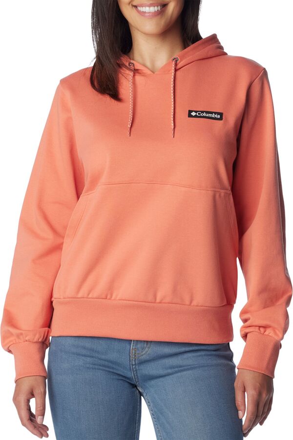 コロンビア 【送料無料】 コロンビア レディース パーカー・スウェット アウター Columbia Women's Uphill Edge French Hoodie Faded Peach