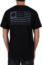 【送料無料】 ソルティークルー メンズ Tシャツ トップス Salty Crew Men's Freedom Flag T-Shirt Black