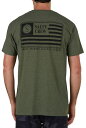 【送料無料】 ソルティークルー メンズ Tシャツ トップス Salty Crew Men's Freedom Flag T-Shirt Forest Heather