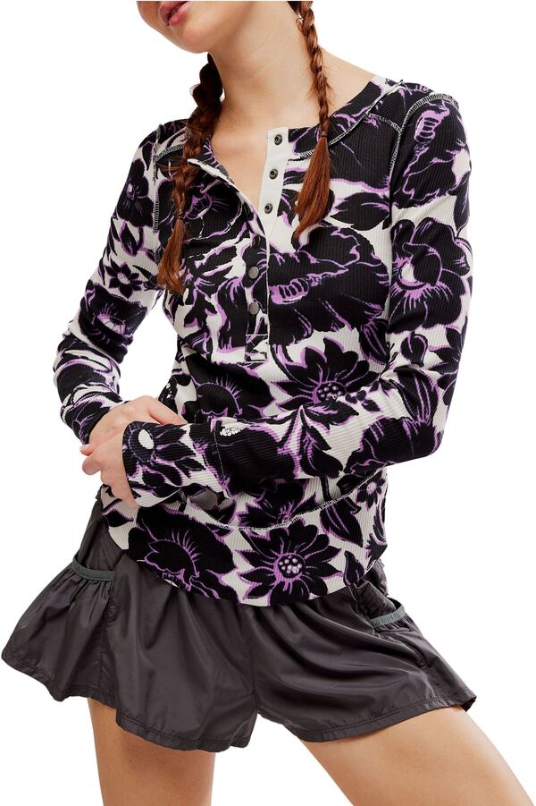 フリーピープル 【送料無料】 フリーピープル レディース ジャケット・ブルゾン アウター FP Movement Women's Rally Printed Layer Garden Floral Lilac