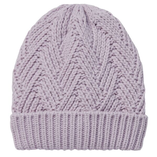 【送料無料】 ノースイースト レディース 帽子 アクセサリー Northeast Outfitters Women's Cozy Cabin Diamond Weave Beanie Purple