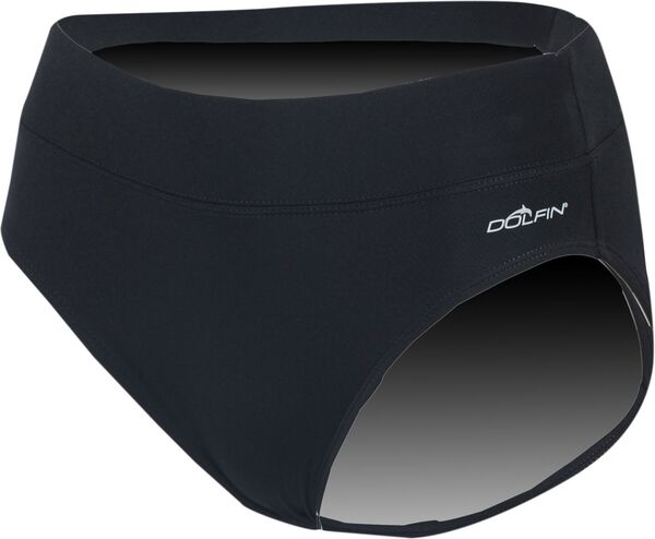 【送料無料】 ドルフィン レディース ボトムスのみ 水着 Dolfin Women's Solid Moderate Racer Brief Black