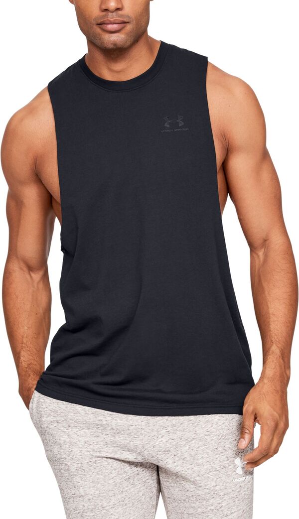 【送料無料】 アンダーアーマー メンズ シャツ トップス Under Armour Men's Left Chest Cut Off Tank ..