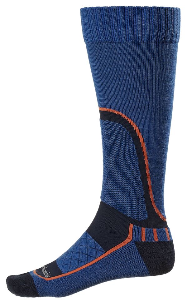 yz RrA fB[X C A_[EFA Columbia Ski Slope Over-the-Calf Socks NAVY 2