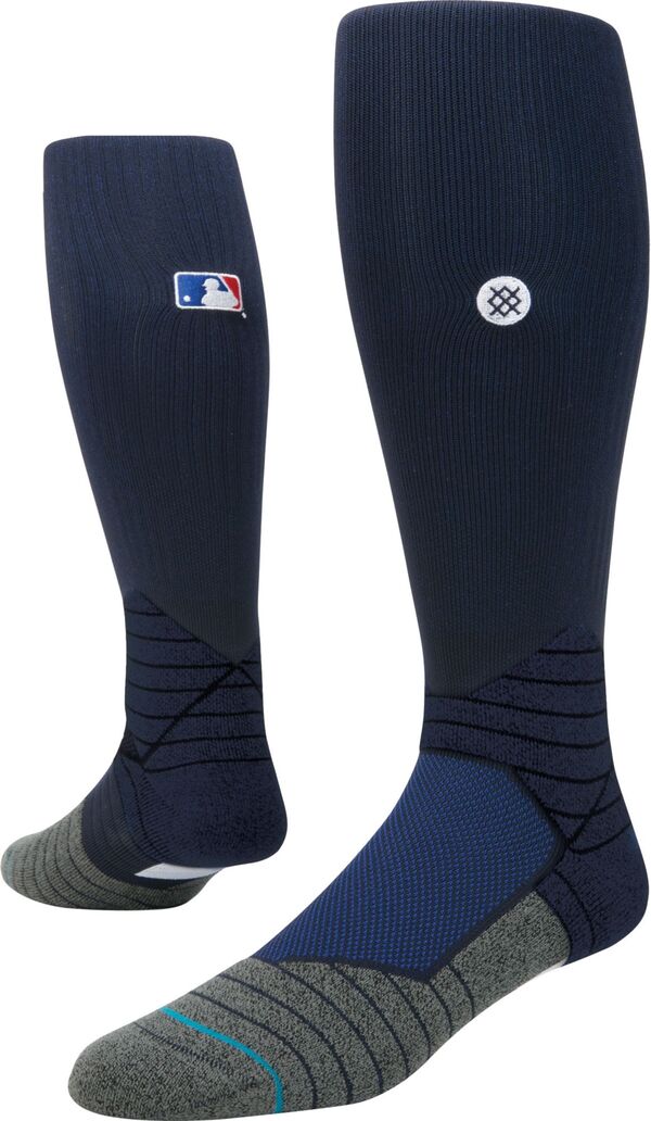 yz X^X fB[X C A_[EFA Stance Adult MLB Diamond Pro On-Field Baseball Socks Dark Navy