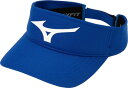 【送料無料】 ミズノ レディース 帽子 アクセサリー Mizuno Diamond Adjustable Visor Royal White(4)
