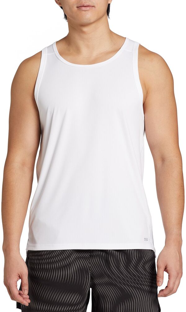 ̵ DSG   ȥåץ DSG Men's Run Tank Pure White