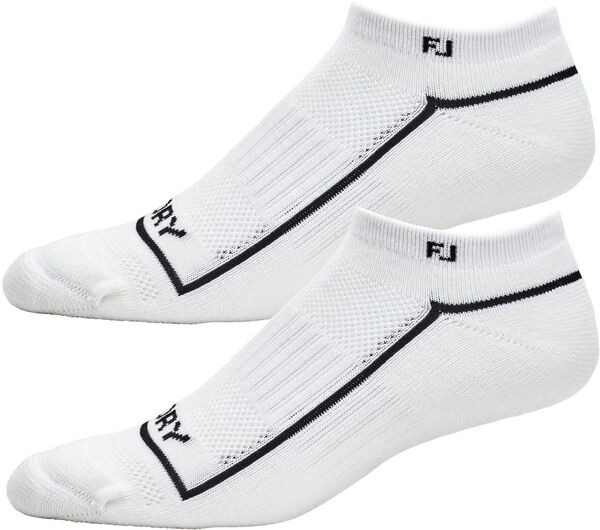 yz tbgWC fB[X C A_[EFA FootJoy Women's ProDry Low-Cut Golf Socks 2 Pack White