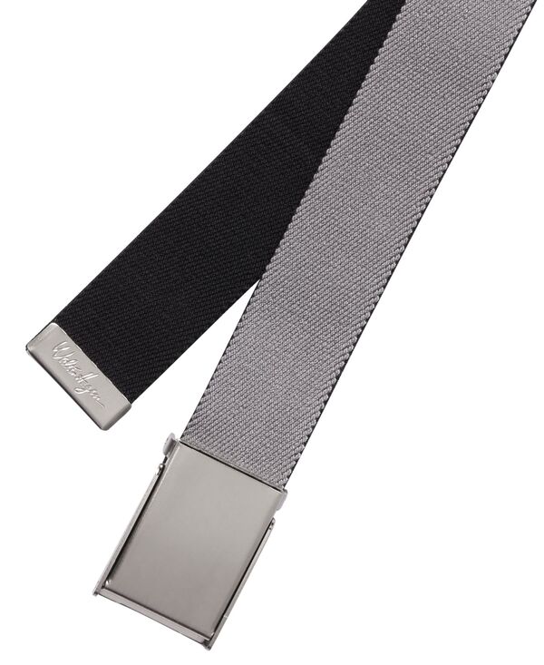 【送料無料】 ウォルターヘーゲン メンズ ベルト アクセサリー Walter Hagen Men's Reverse Stretch Golf Belt Grey/Black