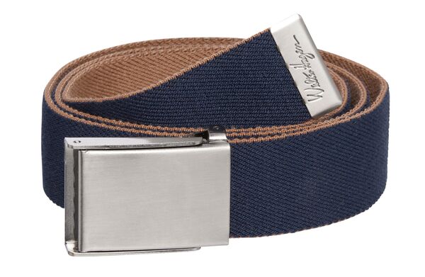 【送料無料】 ウォルターヘーゲン メンズ ベルト アクセサリー Walter Hagen Men's Reverse Stretch Golf Belt Khaki/Navy