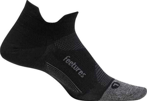 【送料無料】 フューチュアズ メンズ 靴下 アンダーウェア Feetures! Elite Ultra-Light Cushion No Show Tab socks Black