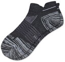 【送料無料】 ボンバス レディース 靴下 アンダーウェア Bombas Unisex Performance Running Ankle Socks Charcoal(4)