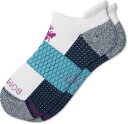 【送料無料】 ボンバス レディース 靴下 アンダーウェア Bombas Women's Performance Ankle Socks White/Midnig...